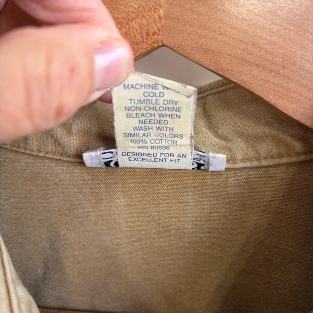Vintage size XL Cowboy’s Only brand western button up. Made in the USA. - Picture 6 of 8